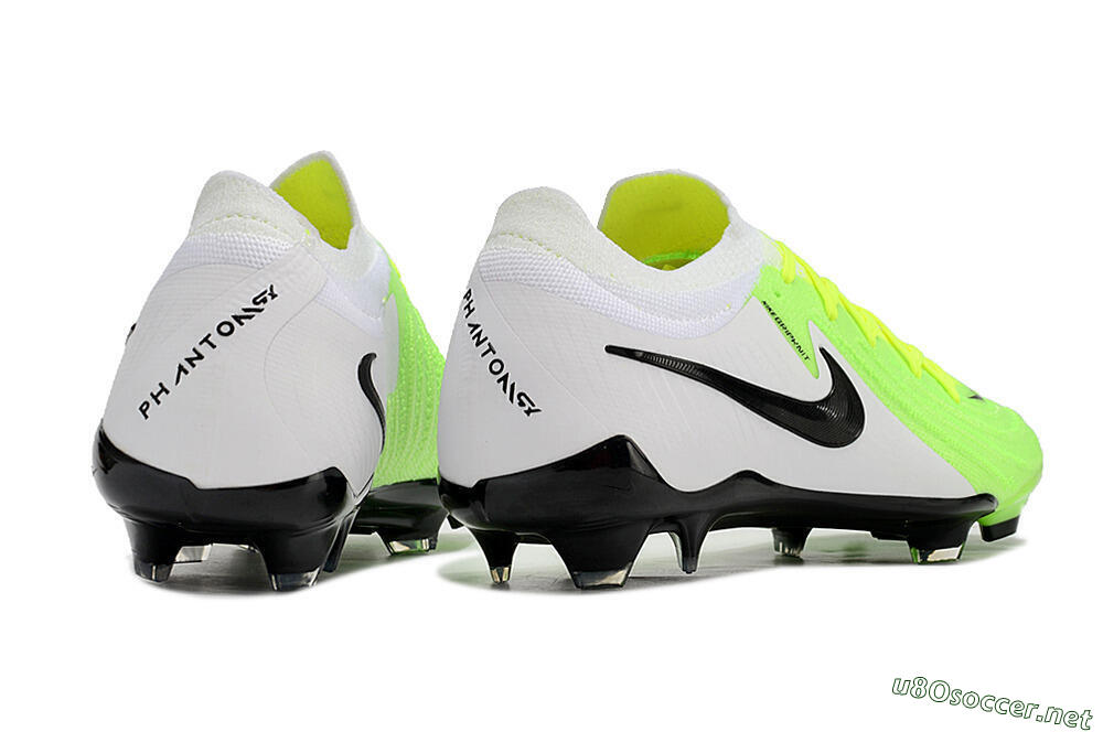 Men's Nike Phantom Luna Elite NU FG Football Boots - Green/White/Black 6