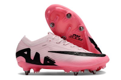 Men's Nike Air Zoom Mercurial Vapor 15 Elite SG Football Boots - Pink/Black