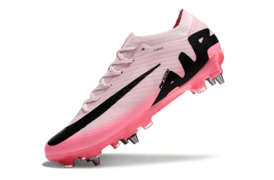 Men's Nike Air Zoom Mercurial Vapor 15 Elite SG Football Boots - Pink/Black