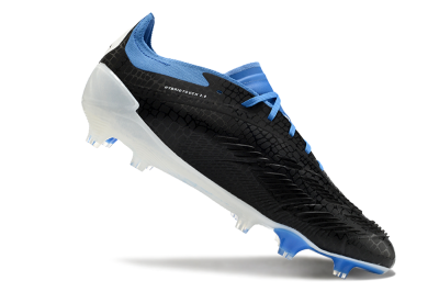 Men's Adidas Predator Accuracy+ FG Football Boots - Black/White/Blue