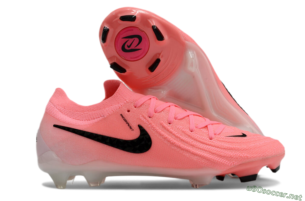 Men's Nike Phantom Luna Elite FG Football Boots - Pink/Black 2