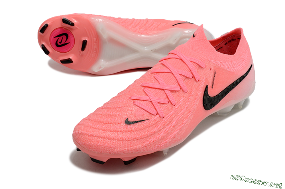 Men's Nike Phantom Luna Elite FG Football Boots - Pink/Black 3