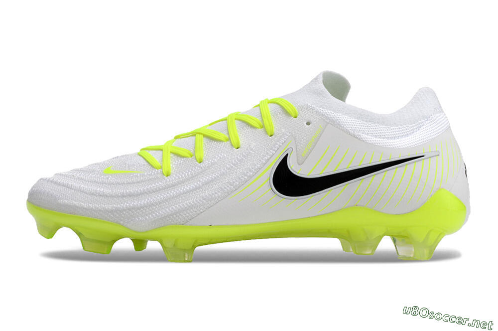 Men's Nike Phantom Luna Elite NU FG Football Boots - White/Yellow/Black 0