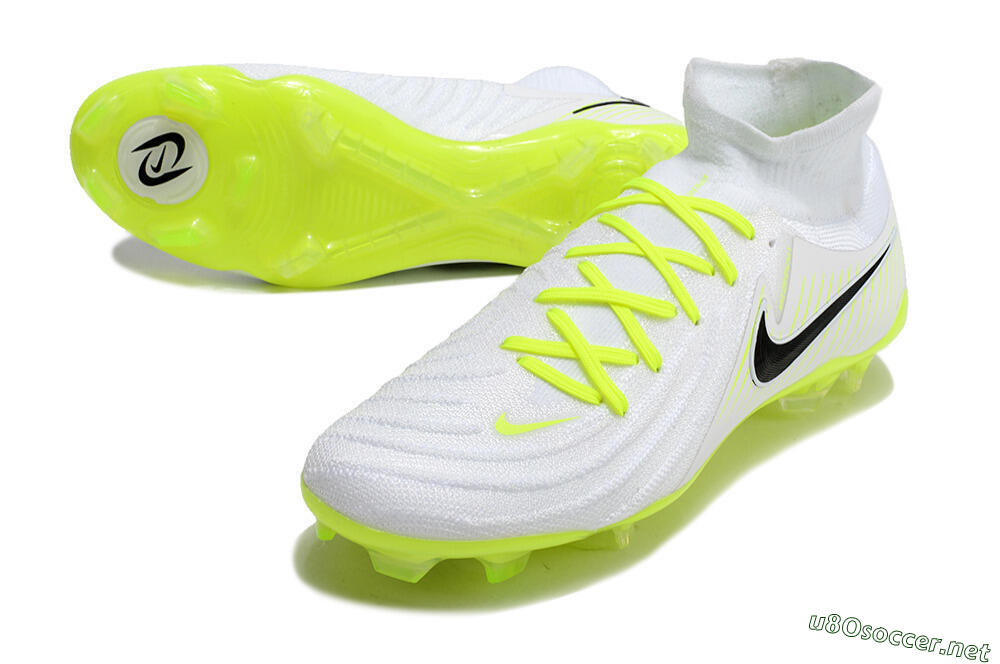 Men's Nike Phantom Luna Elite NU FG Football Boots - White/Yellow/Black 3