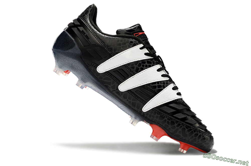 Men's Adidas Predator 94 FG Limited Edition FG Football Boots - Black/Red/White 4