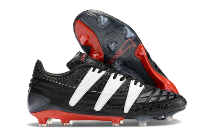 Men's Adidas Predator 94 FG Limited Edition FG Football Boots - Black/Red/White