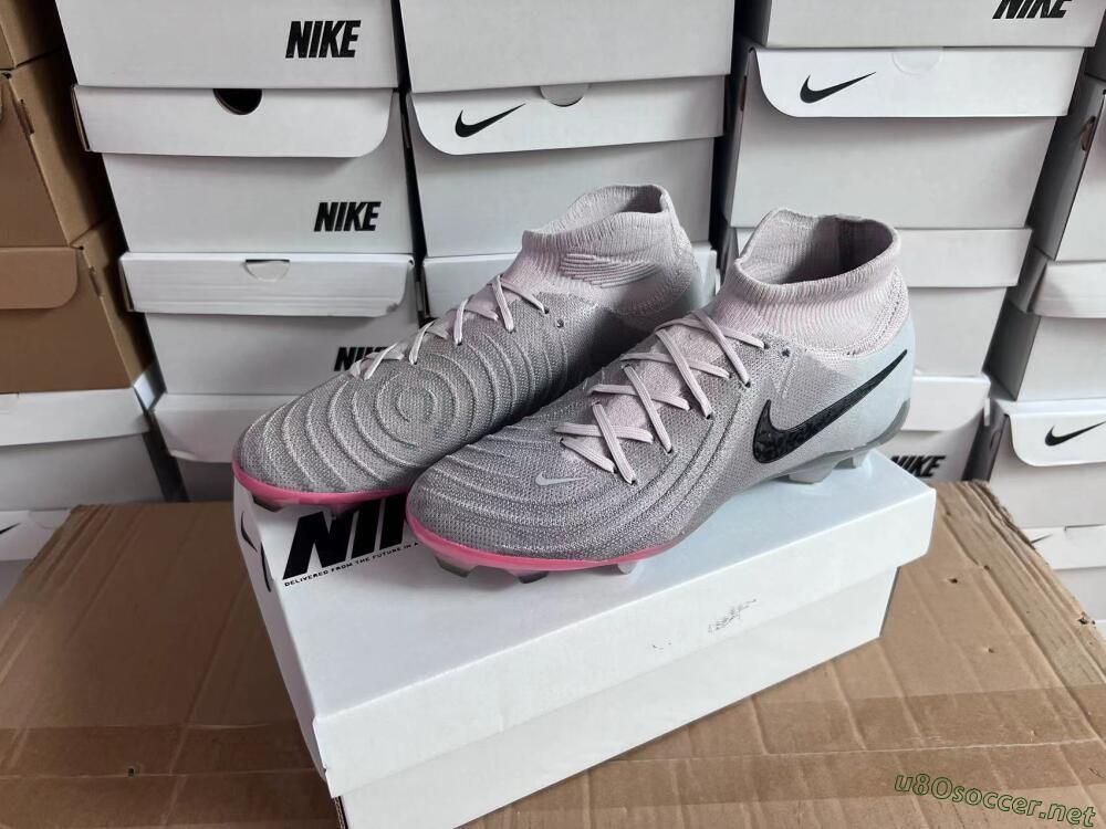 Unisex Nike Phantom Luna Elite NU FG Football Boots - Grey/Black/Blue
