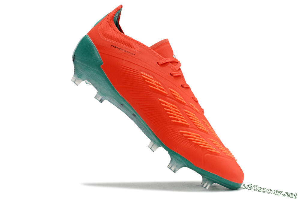 Men's Adidas Predator Accuracy FG Football Boots - Red/White/Green 4