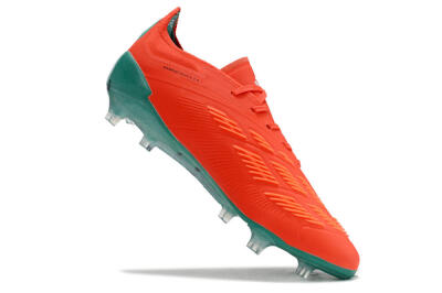 Men's Adidas Predator Accuracy FG Football Boots - Red/White/Green