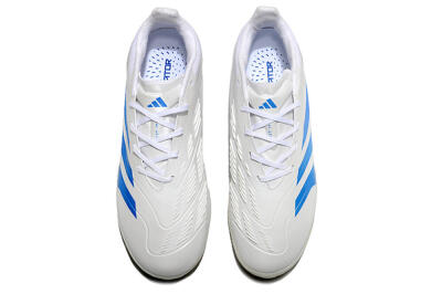 Unisex Adidas Predator 24 Elite TF Football Shoes - Beige/White/Blue