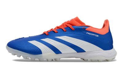 Unisex Adidas Predator 24 Elite TF Football Shoes - Blue/Red/White
