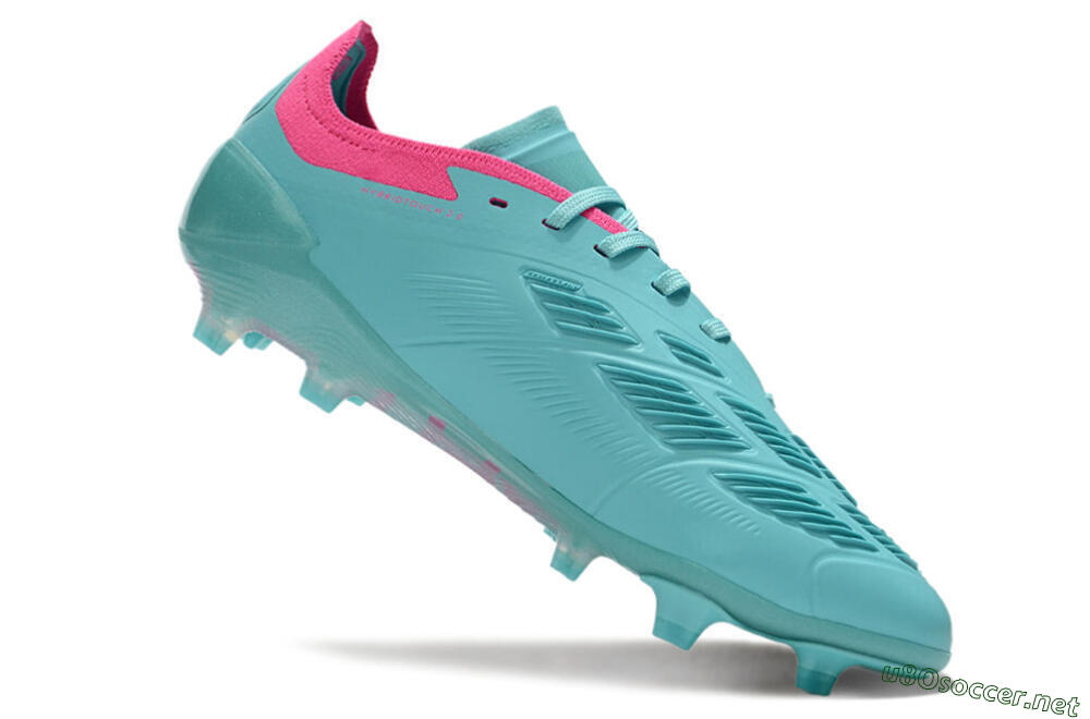 Men's Adidas Predator Accuracy FG Football Boots - Jade/Pink/Purple 4
