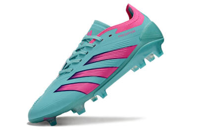 Men's Adidas Predator Accuracy FG Football Boots - Jade/Pink/Purple