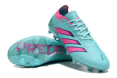 Men's Adidas Predator Accuracy FG Football Boots - Jade/Pink/Purple