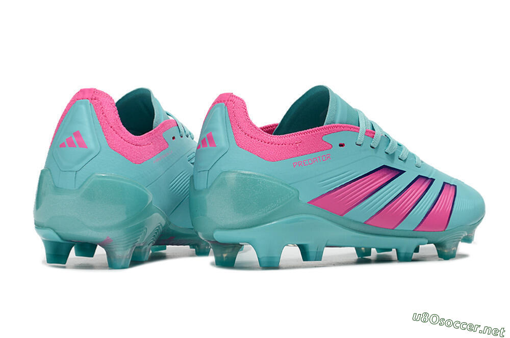 Men's Adidas Predator Accuracy FG Football Boots - Jade/Pink/Purple 6
