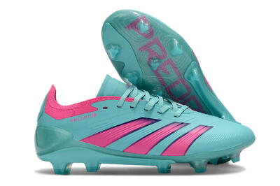 Men's Adidas Predator Accuracy FG Football Boots - Jade/Pink/Purple