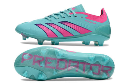 Men's Adidas Predator Accuracy FG Football Boots - Jade/Pink/Purple