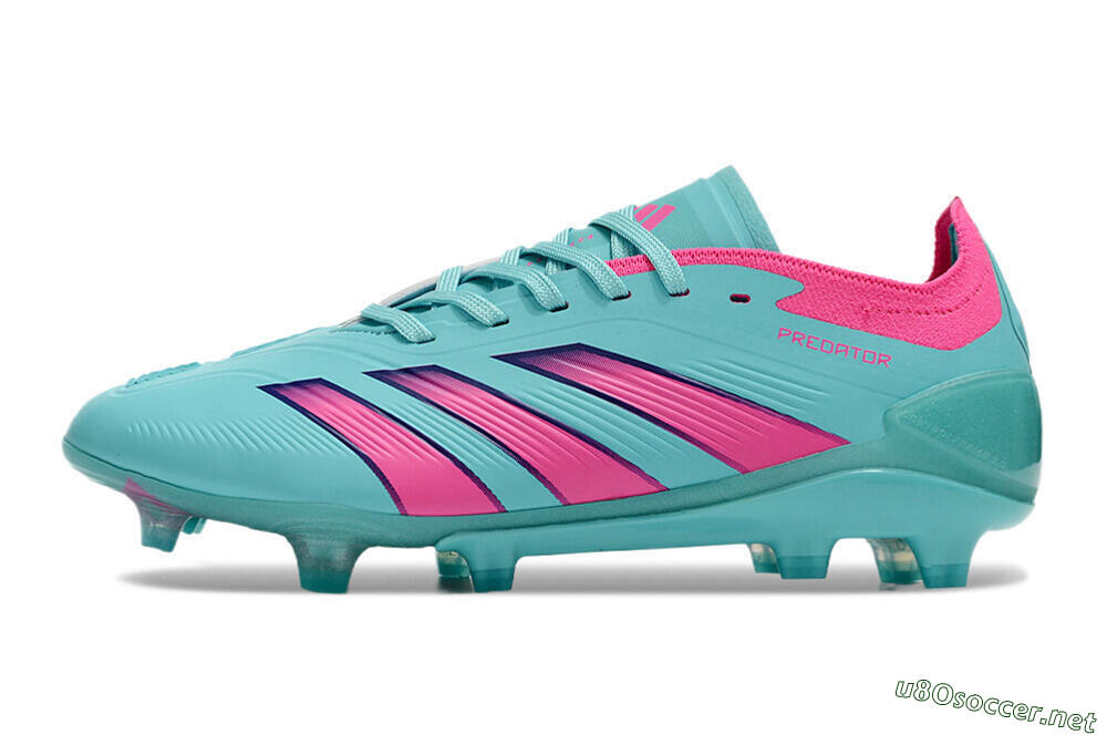 Men's Adidas Predator Accuracy FG Football Boots - Jade/Pink/Purple 0