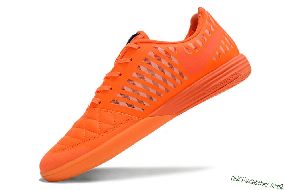 Unisex Nike Lunar Gato 2 IC Football Shoes - Red/Black 5