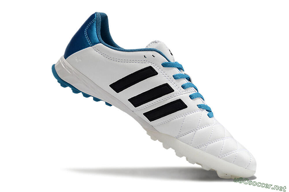 Men's Adidas AdiPure 11Pro X PD25 Trx TF Football Shoes - White/Black/Blue 4