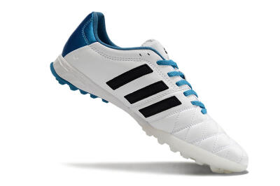 Men's Adidas AdiPure 11Pro X PD25 Trx TF Football Shoes - White/Black/Blue