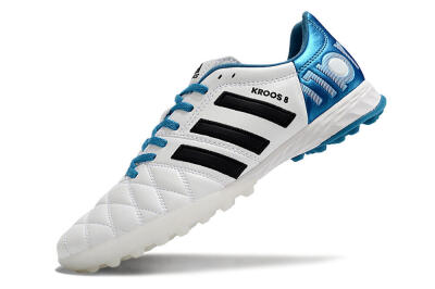 Men's Adidas AdiPure 11Pro X PD25 Trx TF Football Shoes - White/Black/Blue
