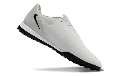 Men's Nike Phantom GX 2 Acad LV8 TF Football Shoes - Grey/Black/White