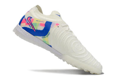 Men's Nike Phantom GX 2 Elite TF Football Shoes - Beige/Blue/Yellow/Pink