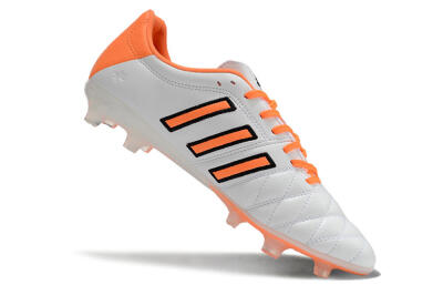Men's Adidas AdiPure 11Pro X PD25 Trx FG Football Boots - White/Orange/Black