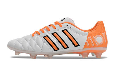 Men's Adidas AdiPure 11Pro X PD25 Trx FG Football Boots - White/Orange/Black