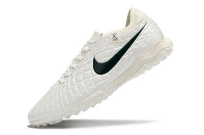 Men's Nike Tiempo Legend 10 Pro TF Football Shoes - White/Green