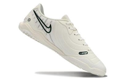 Men's Nike Tiempo Legend 10 Academy IC Football Shoes - White/Green