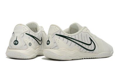 Men's Nike Tiempo Legend 10 Academy IC Football Shoes - White/Green