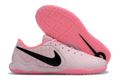 Men's Nike Tiempo Legend 10 Academy IC Football Shoes - Pink/Black