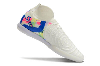 Men's Nike Phantom Luna Elite NU IC Football Shoes - Beige/Blue/Yellow/Pink