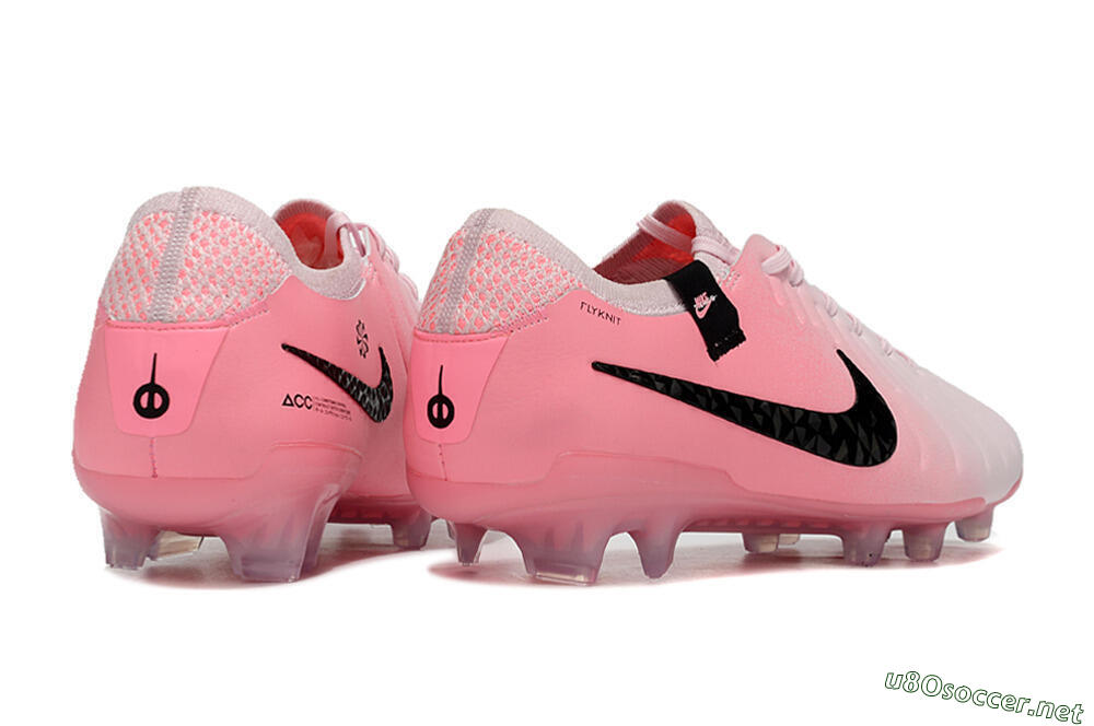 Men's Nike Tiempo Legend 10 Elite FG Football Boots - Pink/Black 6