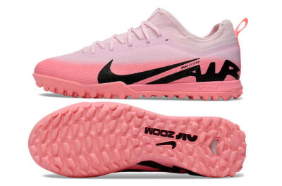 Men's Nike Air Zoom Mercurial Vapor 15 Pro TF Football Shoes - Pink/Black