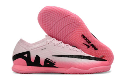 Men's Nike Air Zoom Mercurial Vapor 15 Elite IC Football Shoes - Pink/Black
