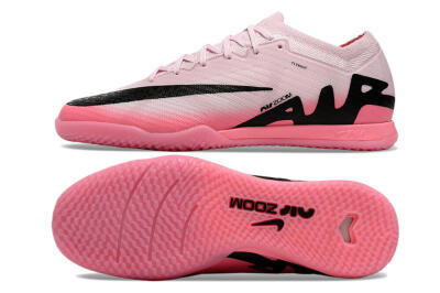 Men's Nike Air Zoom Mercurial Vapor 15 Elite IC Football Shoes - Pink/Black