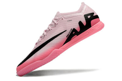 Men's Nike Air Zoom Mercurial Vapor 15 Elite IC Football Shoes - Pink/Black