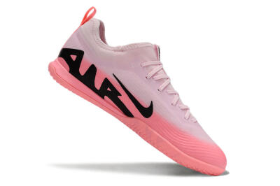 Men's Nike Air Zoom Mercurial Vapor 15 Pro IC Football Shoes - Pink/Black