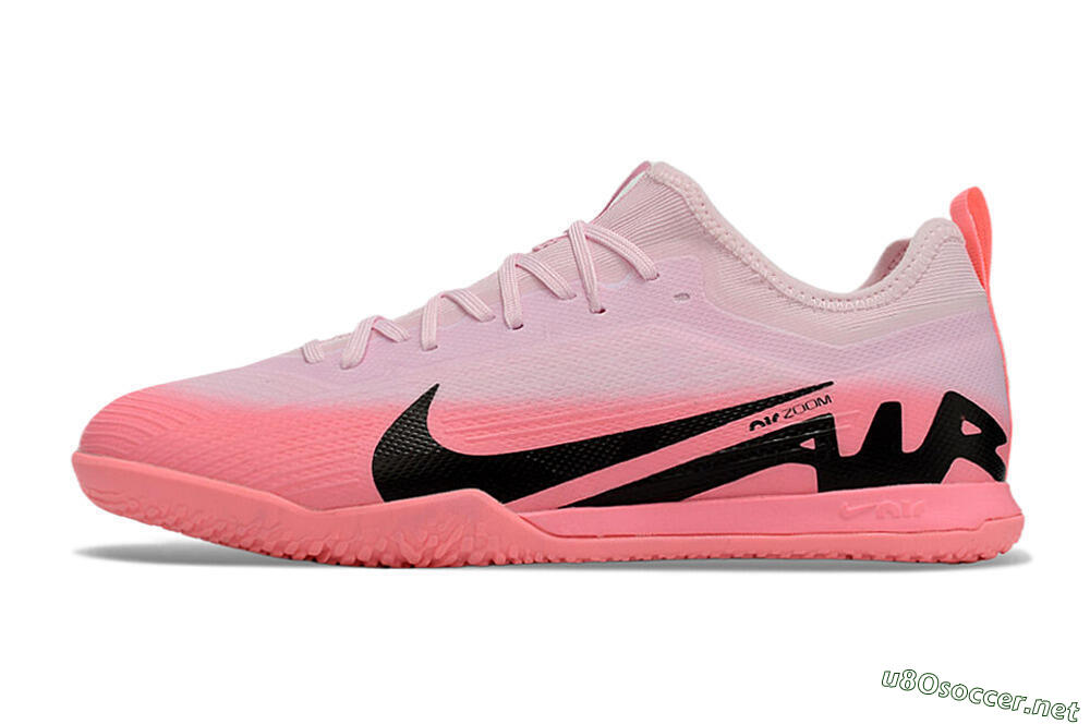 Men's Nike Air Zoom Mercurial Vapor 15 Pro IC Football Shoes - Pink/Black 0