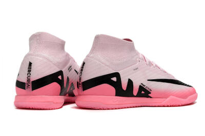 Men's Nike Air Zoom Mercurial Superfly 9 Elite IC Football Shoes - Pink/Black