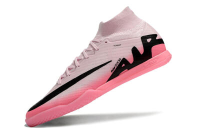 Men's Nike Air Zoom Mercurial Superfly 9 Elite IC Football Shoes - Pink/Black