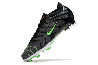 Men's Nike Air Zoom Mercurial Vapor 15 Elite FG Football Boots - Silver/Black/Green