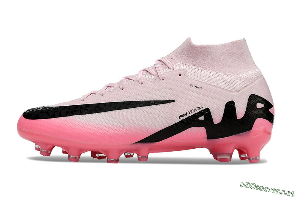 Men's Nike Air Zoom Mercurial Superfly 9 Elite FG Football Boots - Pink/Black 0