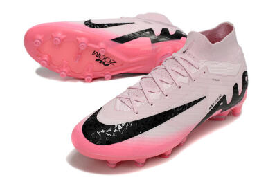 Men's Nike Air Zoom Mercurial Superfly 9 Elite FG Football Boots - Pink/Black