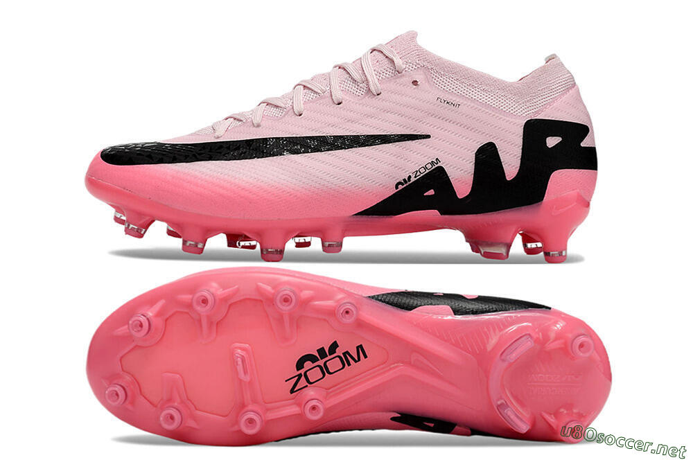 Men's Nike Air Zoom Mercurial Vapor 15 Elite FG Football Boots - Pink/Black 1