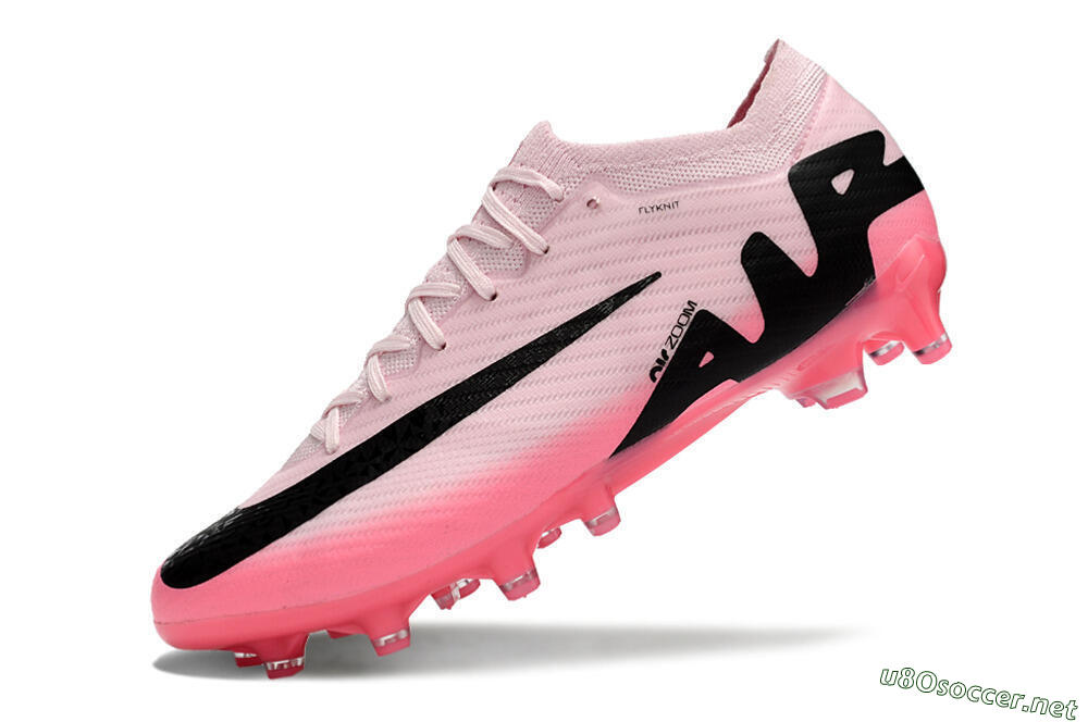 Men's Nike Air Zoom Mercurial Vapor 15 Elite FG Football Boots - Pink/Black 5