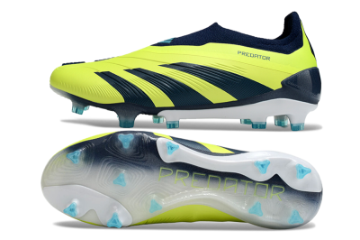 Men's Adidas Predator Accuracy+ FG Football Boots - Yellow/Blue/White